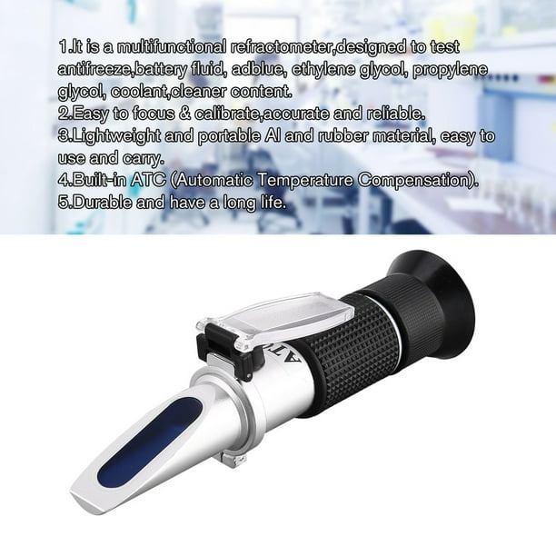 Ethylene Propylene Glycol Refractometer Antifreeze Accurate Tester Ethylene Propylene Glycol Refractometer Antifreeze Accurate Tester